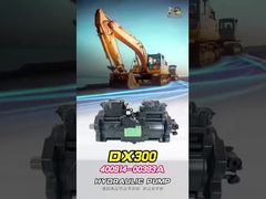 Doosan DX300 खुदाई मशीन हाइड्रोलिक मुख्य पंप