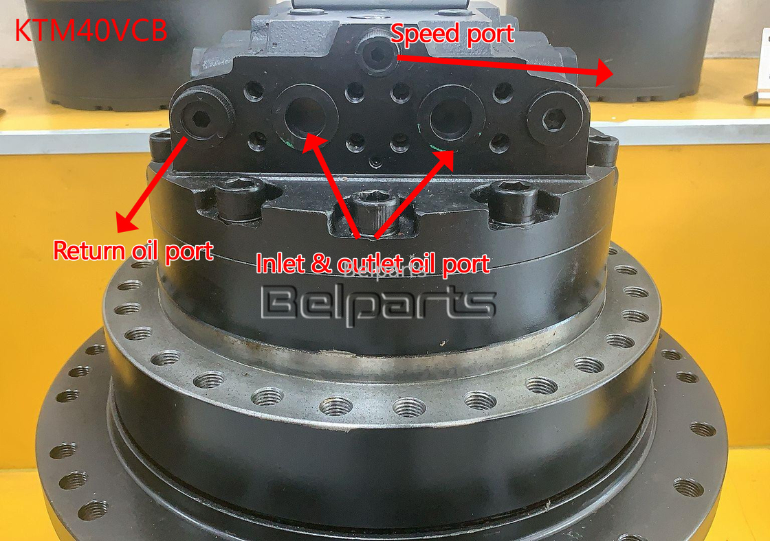 खुदाई करने वाला DX225LC DX225LCA DX230LC DX220LC ट्रैवलिंग मोटर्स K1037757 Doosan के लिए अंतिम ड्राइव