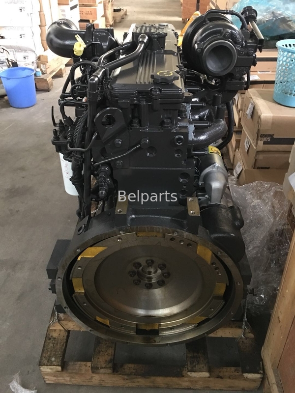कोमात्सु के लिए बेलपार्ट्स खुदाई डीजल इंजन PC300LC-8 SAA6D114E-3 पुनर्निर्मित इंजन असेंबली
