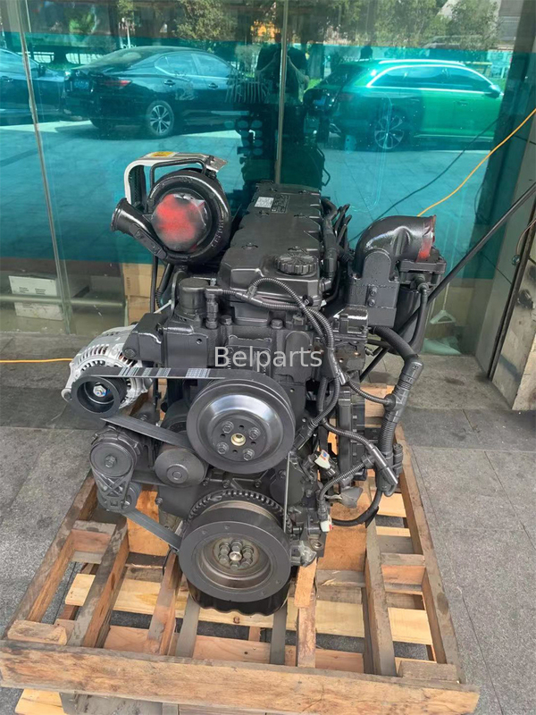 कमिंस के लिए खुदाई करने वाला पार्ट इंजन अस्सी PC200-8 SAA6D107 डीजल इंजन असेंबली