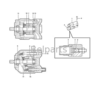 VOE 11708076 एक्सकेवेटर कंट्रोल Vavle A35F FS A35F/G A35F/G FS A40F FS A40F/G A40F/G FS