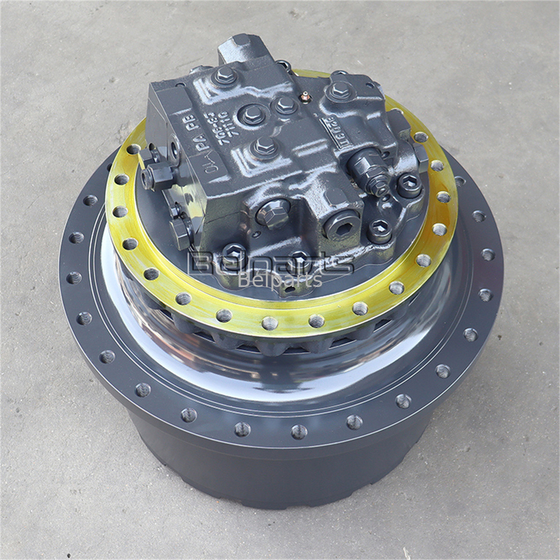PC400-7 अंतिम ड्राइव Assy बेल पार्ट्स एक्सकेवेटर ट्रैवल मोटर Assy PC400-6 706-88-00161 706-88-00130 706-8J-01012 कोमात्सु के लिए
