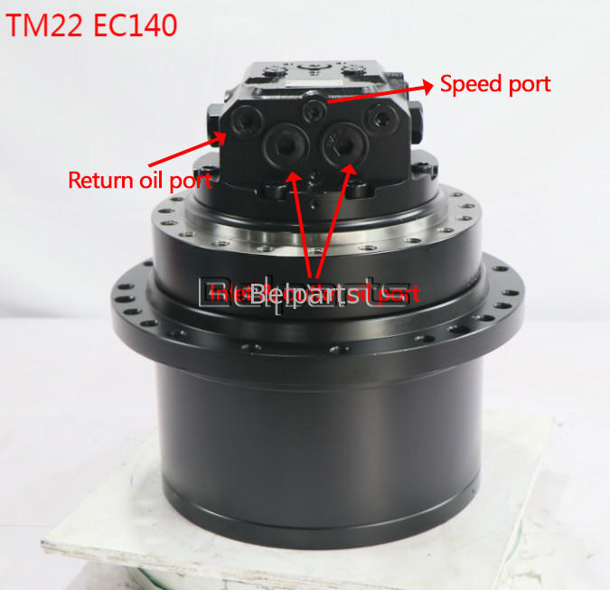 TM22VC GM22VC EC140 फाइनल ड्राइव PC135 PC150 DH135 SK130 SK140-8