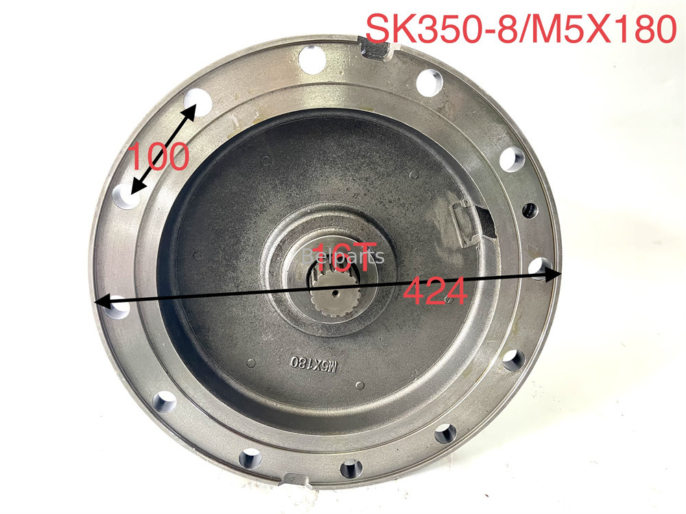 हाइड्रोलिक स्विंग मोटर M5X180 SK350-8 CX370