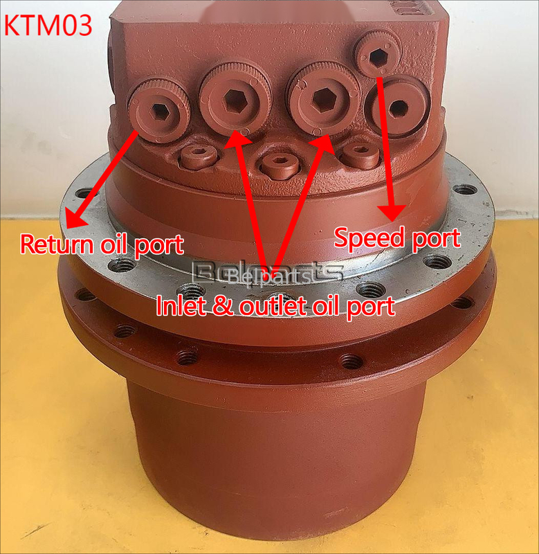 TM03 MAG18VP-220 PHV2B MB0161 खुदाई मशीन यात्रा मोटर विधानसभा CX27B CX22B EC20
