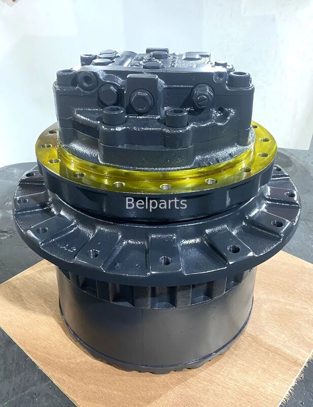 PC150-5 कोमात्सु खुदाई करने वाले के लिए अंतिम ड्राइव स्पेयर पार्ट्स 21K-27-00012 ट्रैवल मोटर असेंबली