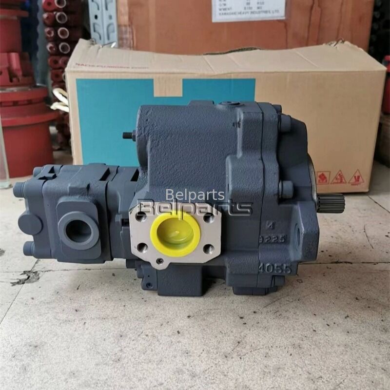 EZ58 वाकर Neuson खुदाई के लिए हाइड्रोलिक पंप स्पेयर पार्ट्स PVD-3B-56P-18G5 अक्षीय पिस्टन पंप