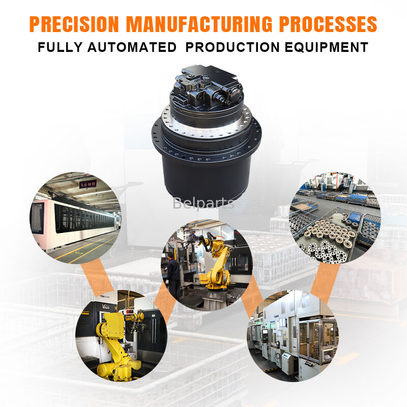 ZX180LC-5G Hitachi खुदाई मशीन के लिए अंतिम ड्राइव स्पेयर पार्ट्स 9283952 9283953 ट्रैवल मोटर असेंबली