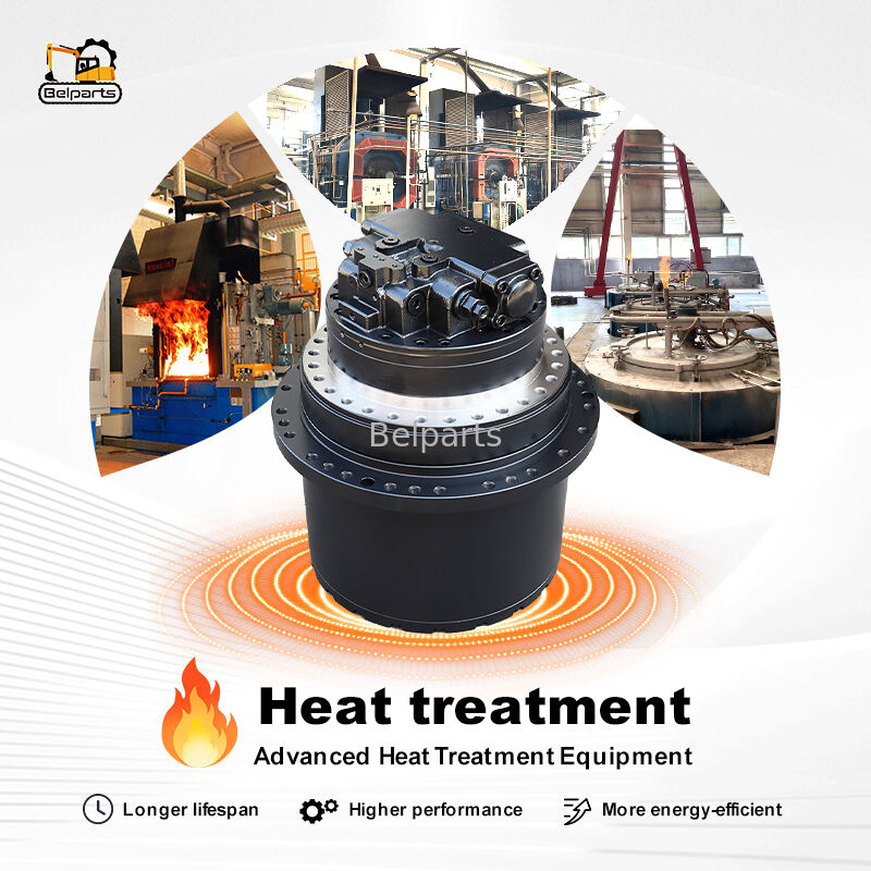 EX400-3 EX400-5 EX450-5 हिटाच खुदाई मशीन स्पेयर पार्ट्स 9132608 9098390 चलने वाले रेड्यूसर गियरबॉक्स के लिए यात्रा कमी