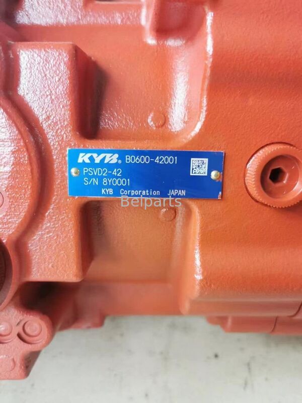 SWE100 SWE100E हाइड्रोलिक पंप सनवर्ड खुदाई भागों केवाईबी PSVD2-42 B0600-42001 मुख्य पिस्टन पंप के लिए