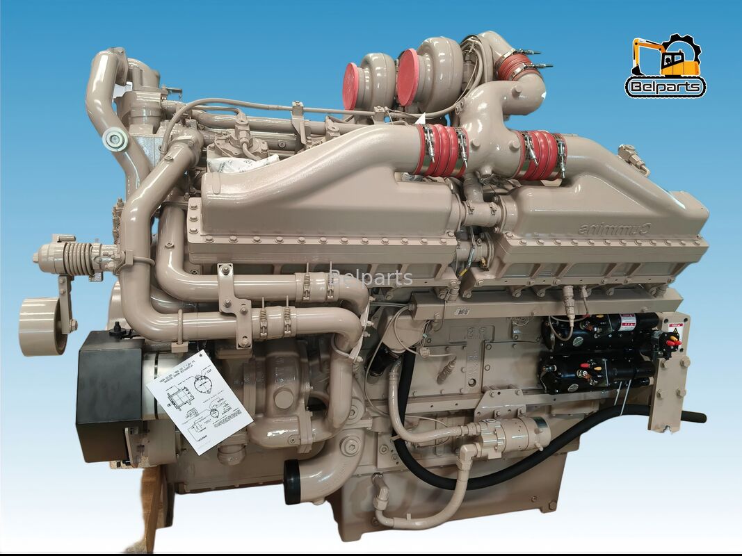 COMMINSS डीजल इंजन विधानसभा SDA12V159E-2 के लिए KOMATSU PC3000-6 उत्खनन मूल संलग्नक