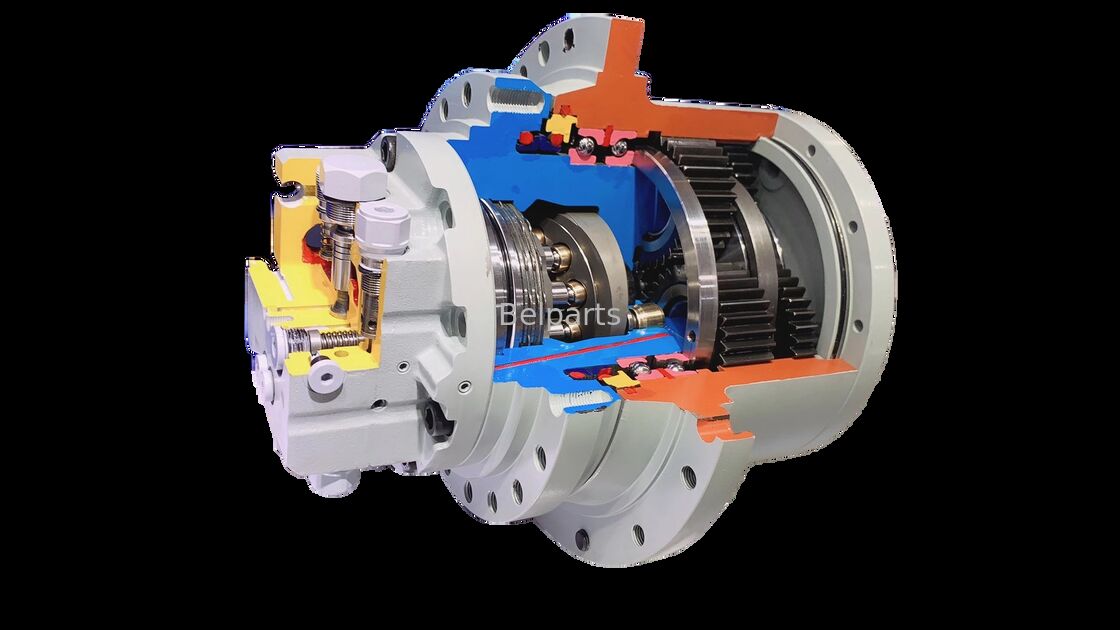 PC650-1 के लिए अंतिम ड्राइव KOMATSU खुदाई भागों 209-27-00043 209-27-00042 209-27-00041 209-27-00040 हाइड्रोलिक ड्राइव यात्रा मोटर reducer