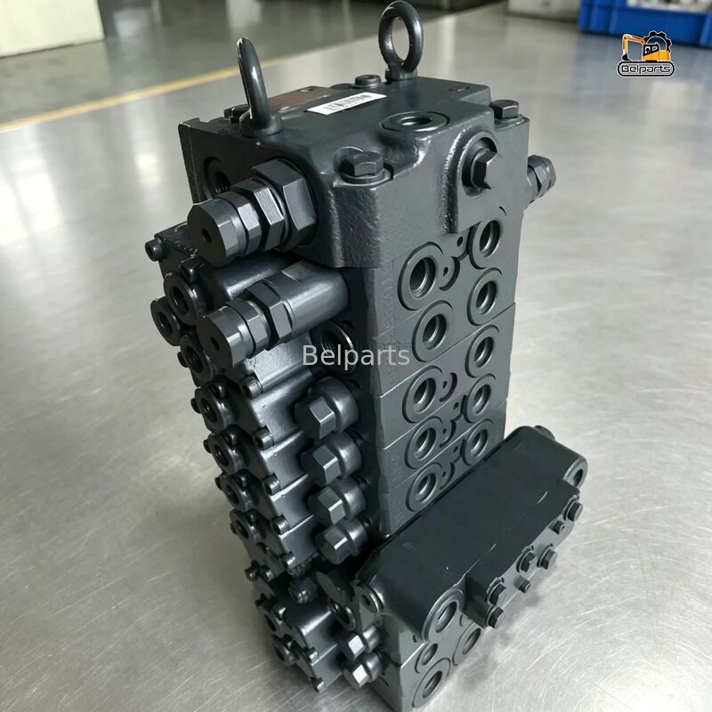 KOMATSU खुदाई के मूल भागों के लिए PC55MR-3 हाइड्रोलिक नियंत्रण वाल्व 723-18-18200 723-18-18201 723-18-18202