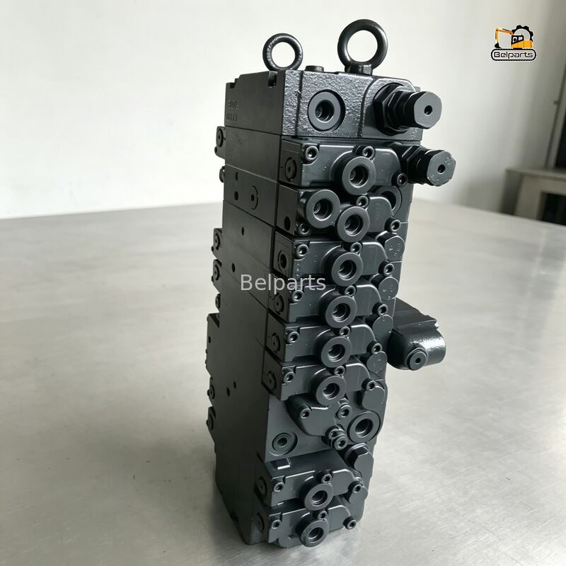 KOMATSU खुदाई के मूल भागों के लिए PC55MR-3 हाइड्रोलिक नियंत्रण वाल्व 723-18-18200 723-18-18201 723-18-18202