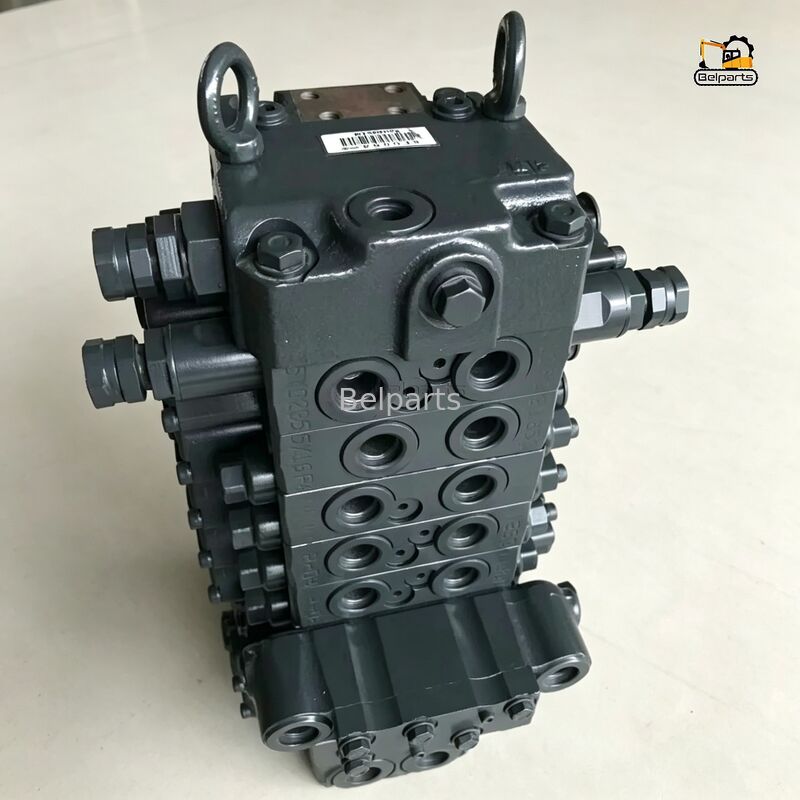 KOMATSU खुदाई के मूल भागों के लिए PC55MR-3 हाइड्रोलिक नियंत्रण वाल्व 723-18-18200 723-18-18201 723-18-18202