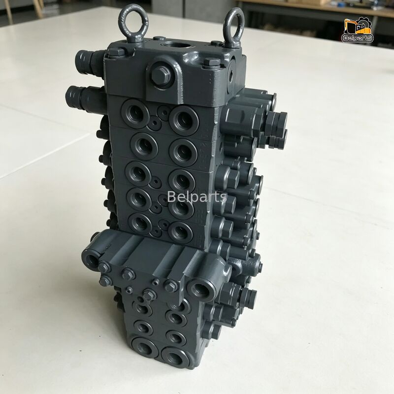 KOMATSU खुदाई के मूल भागों के लिए PC55MR-3 हाइड्रोलिक नियंत्रण वाल्व 723-18-18200 723-18-18201 723-18-18202