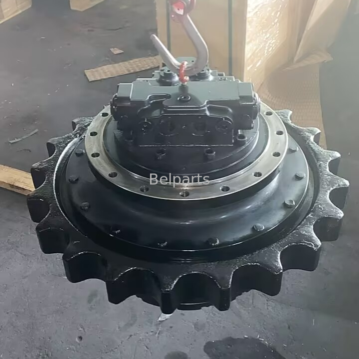 हिताची EX150LC-5 EX160LC-5 रिडक्शन के साथ फाइनल ड्राइव ट्रैवल मोटर 4359799 4389722 खुदाई के लिए ट्रैक डिवाइस