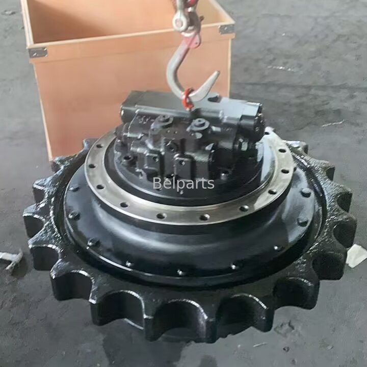 हिताची EX150LC-5 EX160LC-5 रिडक्शन के साथ फाइनल ड्राइव ट्रैवल मोटर 4359799 4389722 खुदाई के लिए ट्रैक डिवाइस