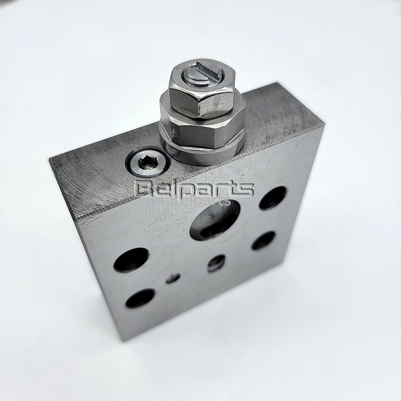 PC130-7 खुदाई स्पेयर पार्ट्स 203-60-71210 कोमात्सु के लिए रेड्यूसर सोलेनॉइड वाल्व अस्सी