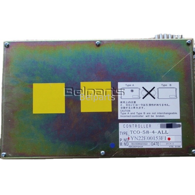 मशीनरी इंजन SK210-6 SK210-6E SK200-6E इंजन नियंत्रक YN22E00153F1 खुदाई के लिए कंप्यूटर बोर्ड