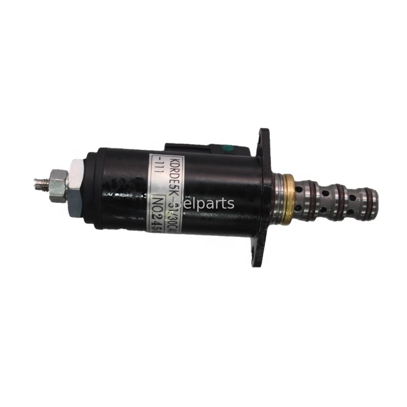 खुदाई करने वाला SK200-6 SK200-8 SK200-6E SK230-6E इलेक्ट्रिक स्पेयर पार्ट्स YN35V00018F2 YN35V00041F1 हाइड्रोलिक पंप सोलनॉइड