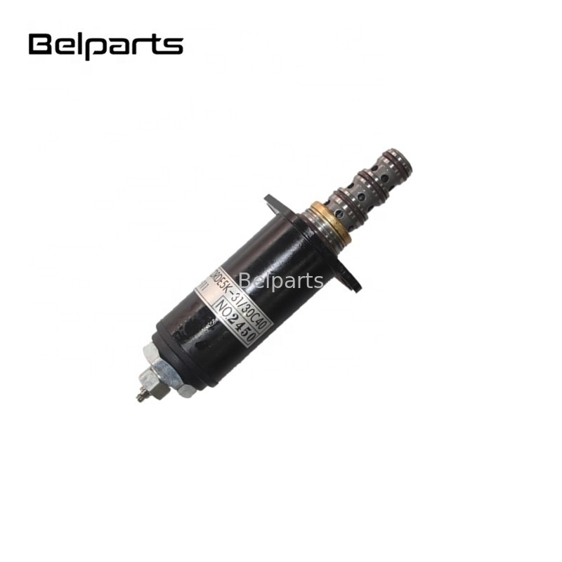 खुदाई करने वाला SK200-6 SK200-8 SK200-6E SK230-6E इलेक्ट्रिक स्पेयर पार्ट्स YN35V00018F2 YN35V00041F1 हाइड्रोलिक पंप सोलनॉइड