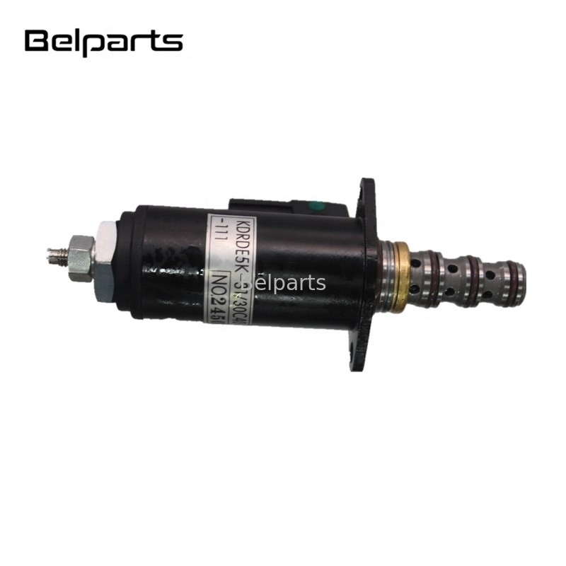 खुदाई करने वाला SK200-6 SK200-8 SK200-6E SK230-6E इलेक्ट्रिक स्पेयर पार्ट्स YN35V00018F2 YN35V00041F1 हाइड्रोलिक पंप सोलनॉइड