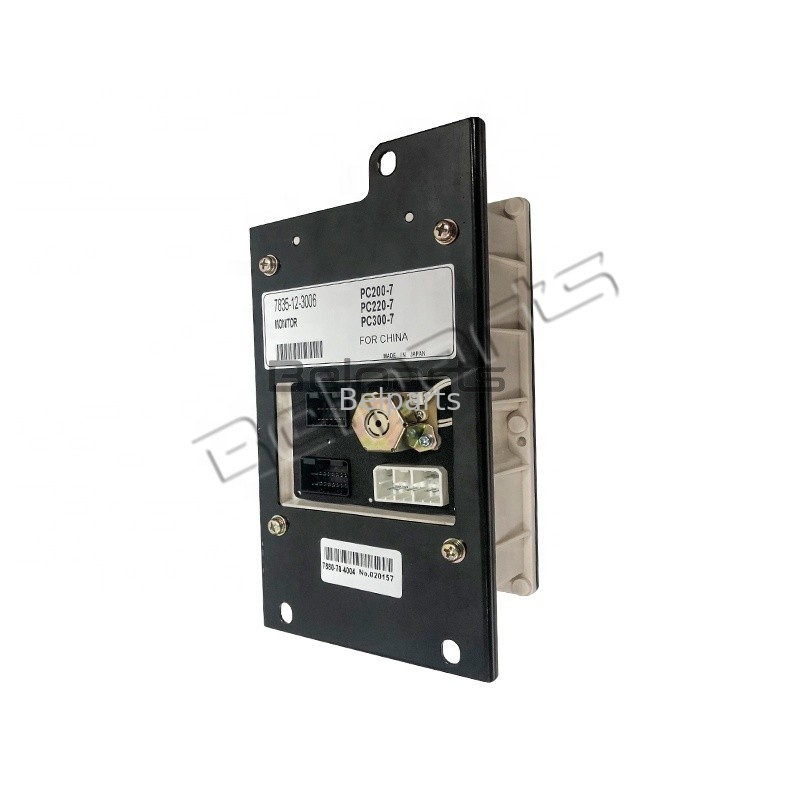 Belparts खुदाई स्पेयर पार्ट्स PC200-7 PC220-7 PC300-7 ECU डिस्प्ले स्क्रीन 7835-12-3006 7835-12-3007 मॉनिटर