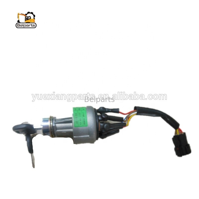 बेलपार्ट्स एक्स्कवेटर इलेक्ट्रिक पार्ट्स R225-7 R210LC-7 स्टार्टिंग स्विच 21Q4-00070 21N4-10400