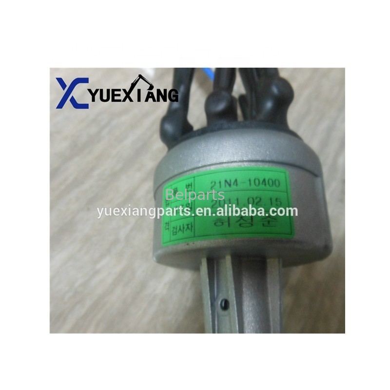 बेलपार्ट्स एक्स्कवेटर इलेक्ट्रिक पार्ट्स R225-7 R210LC-7 स्टार्टिंग स्विच 21Q4-00070 21N4-10400