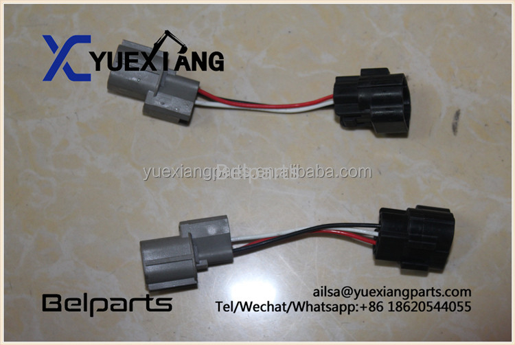 Belparts खुदाई स्पेयर पार्ट्स LS5200015P1 LC52S0002P1 उच्च दबाव सेंसर प्लग YT13E01610P1C-6