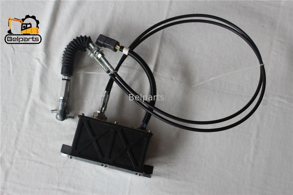 E320B E312B खुदाई इलेक्ट्रिक पार्ट्स त्वरक 47-5231 119-0633 320B 312B के लिए 6 पिन प्लग के साथ थ्रॉटल मोटर