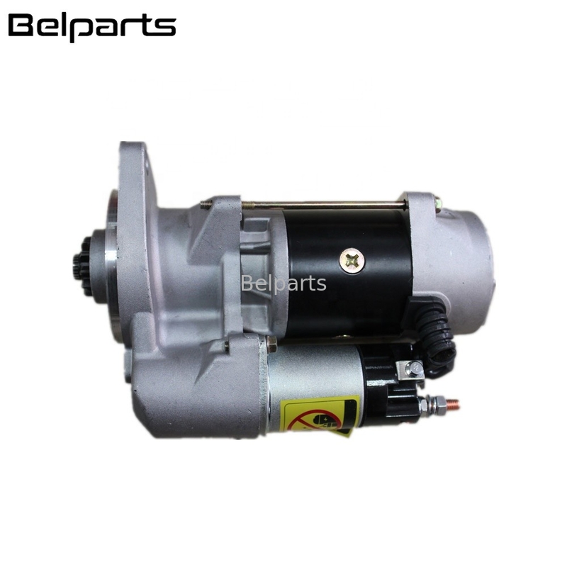 Belparts खुदाई स्पेयर पार्ट्स SK200-8 SK330-8 इंजन J08C J05C J05E VH281002894A VH28100E0080 24V स्टार्टर मोटर
