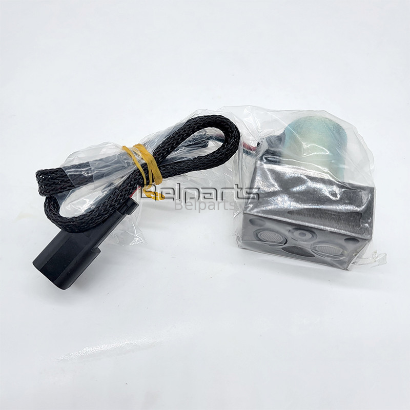 अर्थ मूविंग मशीनरी PC200-7 702-21-57400 एक्स्कवेटर इलेक्ट्रिक पार्ट्स सोलेनॉइड वाल्व