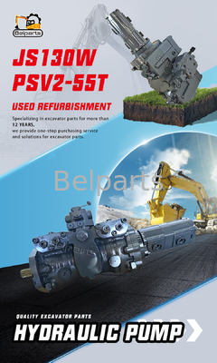 कोमात्सु हाइड्रोलिक पंप SA 1142-00012 PSV2-55T JS130W खुदाई मशीनों के लिए